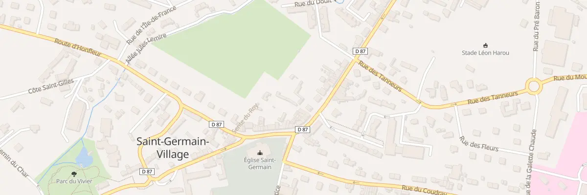 Plan du 94 Rue Jules Ferry à Pont-Audemer
