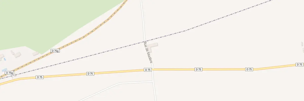 Plan du 2 Rue de Madéré à Franquevielle