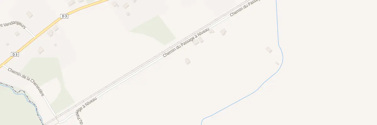 Plan du 595 Che du Passage à Niveau à Saint-Astier