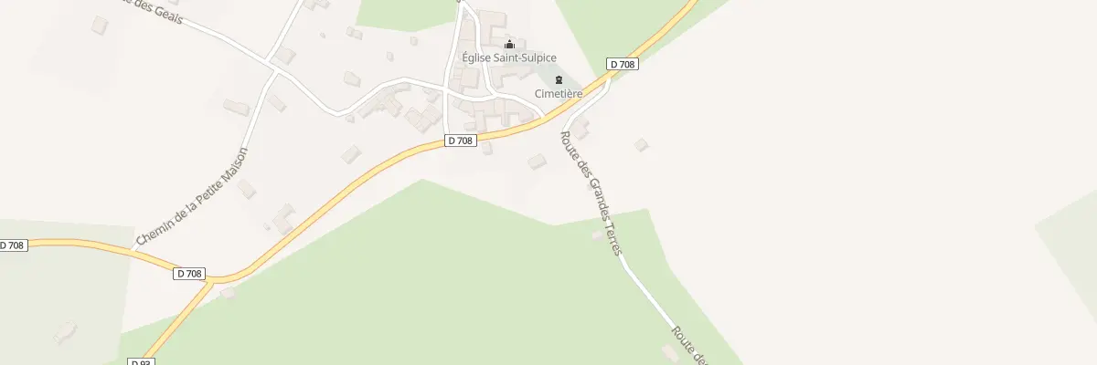 Plan du 74 Rte des Grandes Terres à Mareuil en Périgord