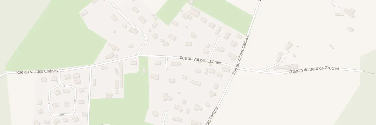 Plan du 440 Rue du Val des Chênes à Gruchet-le-Valasse
