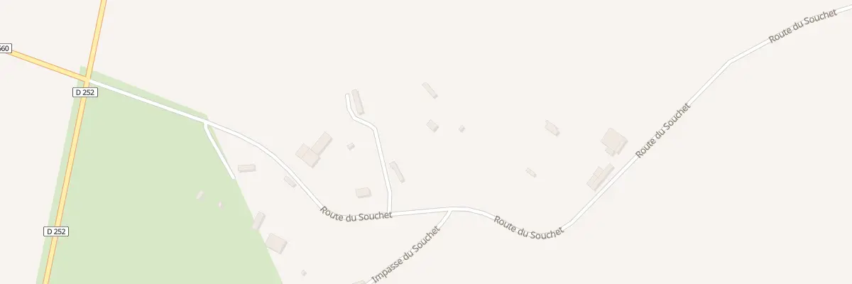 Plan du 89 Le Souchet à La Gonfrière