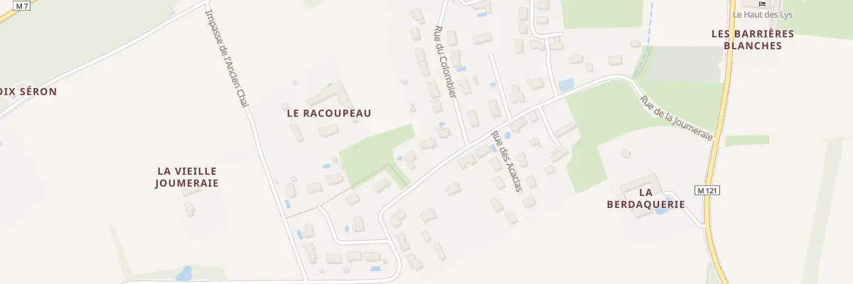 Plan du 22 Rue de la Joumeraie à Villandry
