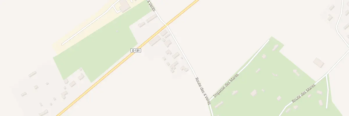 Plan du 8 Rte des Quatre Vents à Saint-Victor-de-Chrétienville