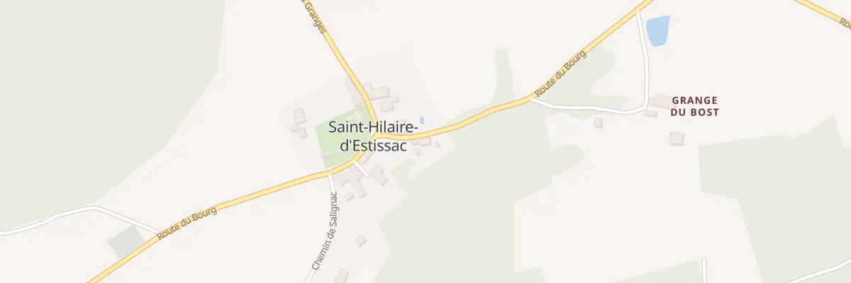 Plan du 5 Rte du Bourg à Saint-Hilaire-d’Estissac