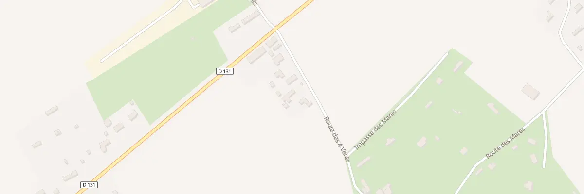 Plan du 10 Rte des Quatre Vents à Saint-Victor-de-Chrétienville