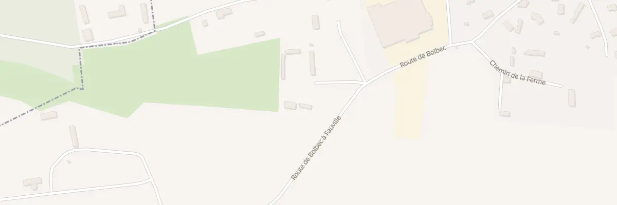 Plan du 610 Rte de Bolbec à Raffetot