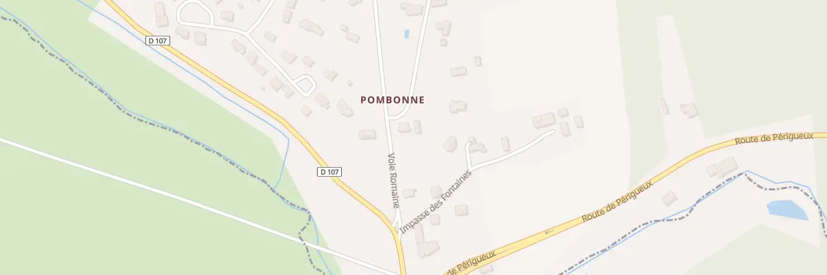 Plan du 1 Che de Beynac à Lembras