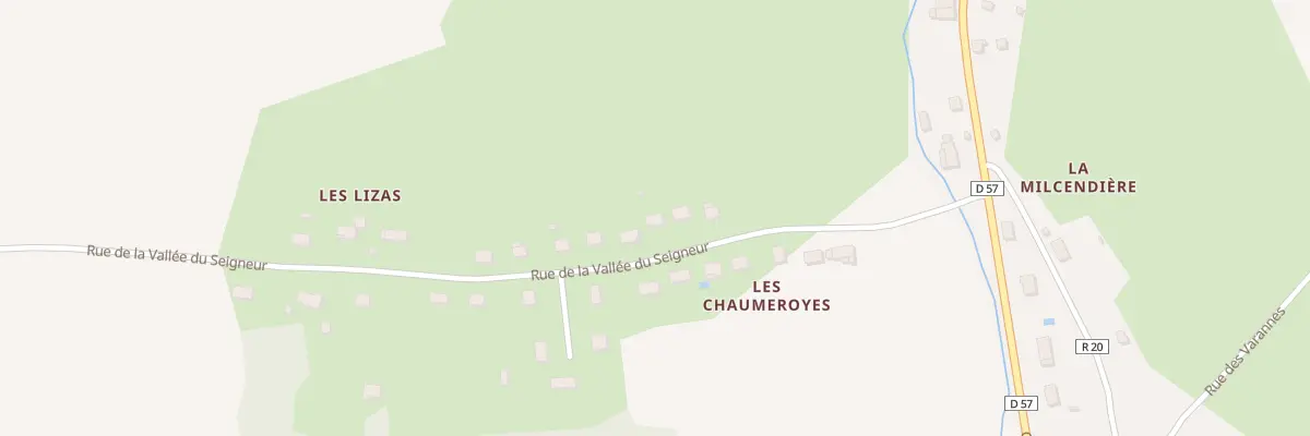 Plan du 17 Rue de la Vallée du Seigneur à Neuil