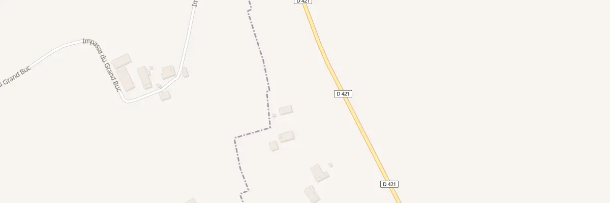 Plan de la Grand Buc à Sérignac-Péboudou