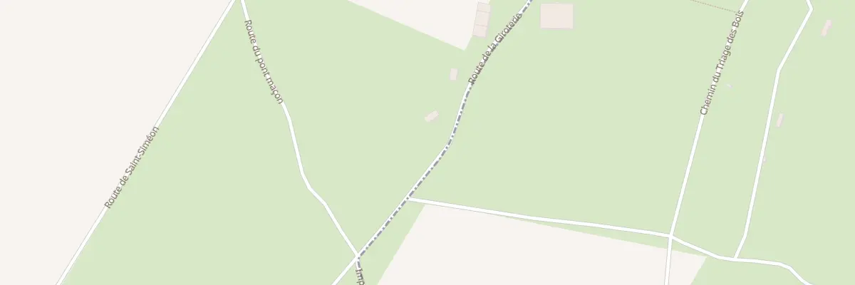 Plan du 881 Rte de la Girotterie à Selles