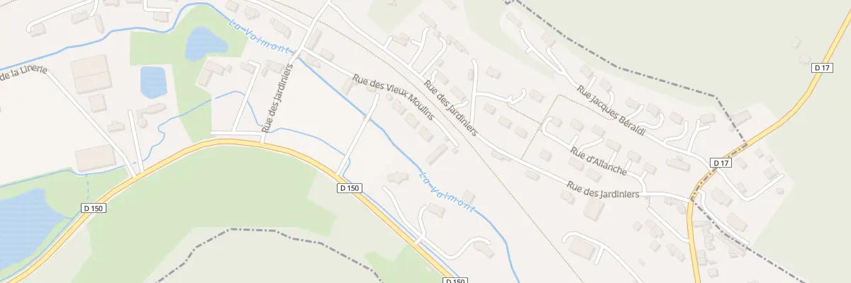 Plan du 8 Rue des Vieux Moulins à Valmont