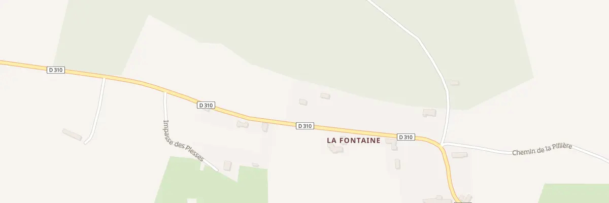 Plan du 107 La Bruyere à Bellavilliers