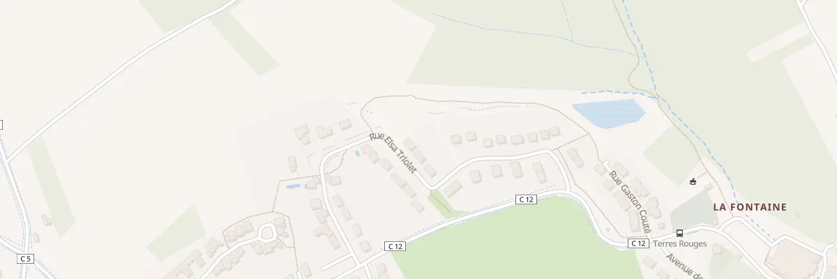 Plan du 22 Rue Elsa Triolet à Saint-Étienne-de-Chigny