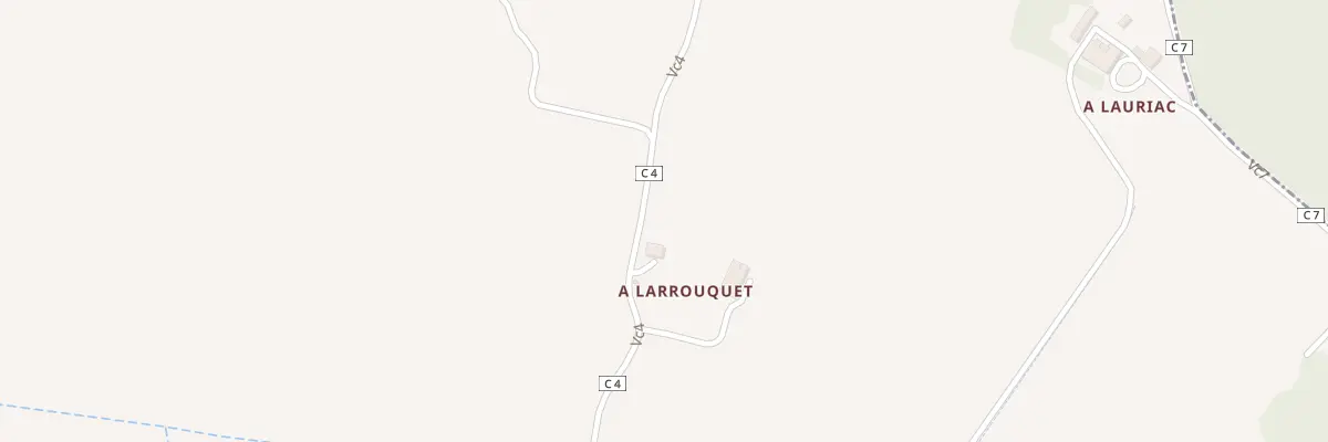 Plan du 880 A Larrouquet à Mas-d’Auvignon