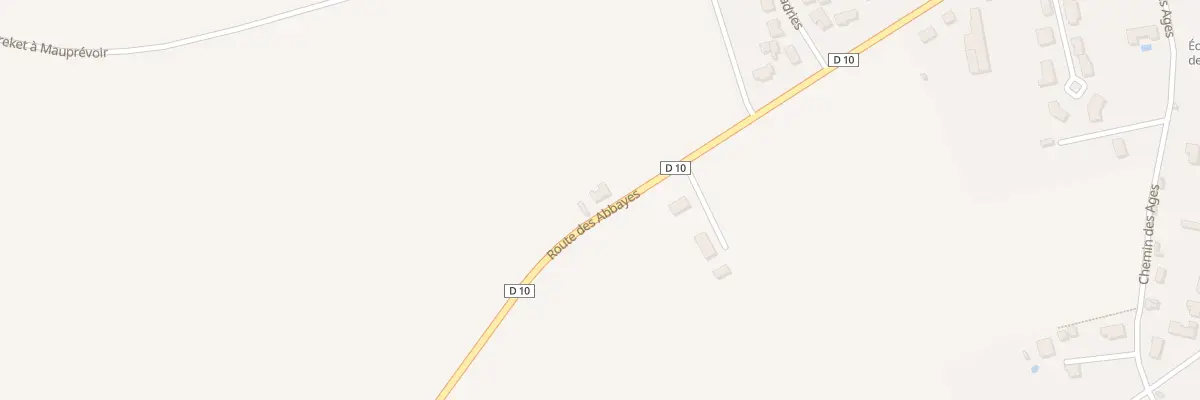 Plan du 5131 Les Maladries à Mauprévoir