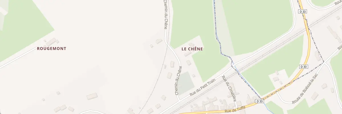 Plan du 7 Che du Chêne à Beillé