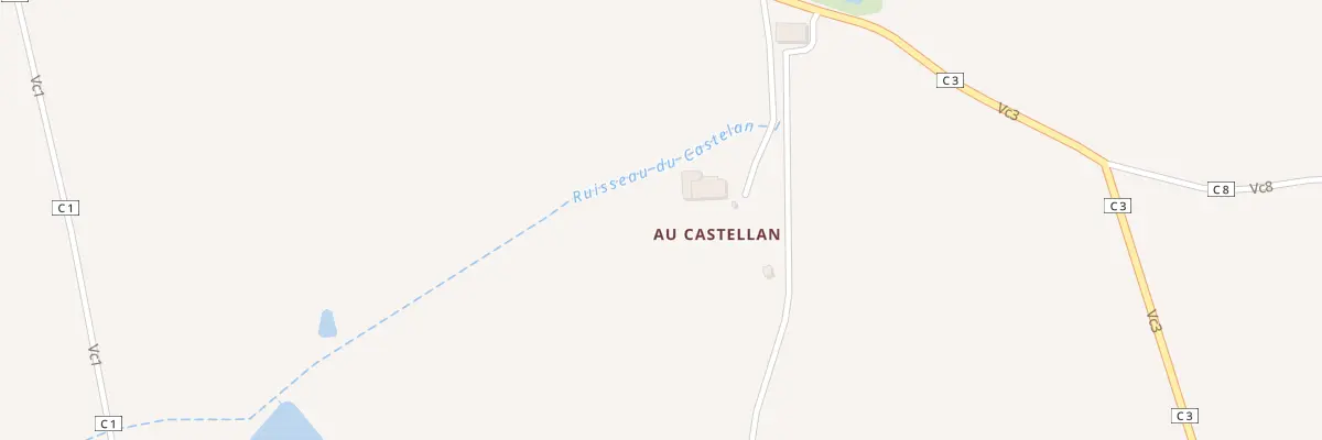 Plan du 5040 Au Castellan à Mas-d’Auvignon