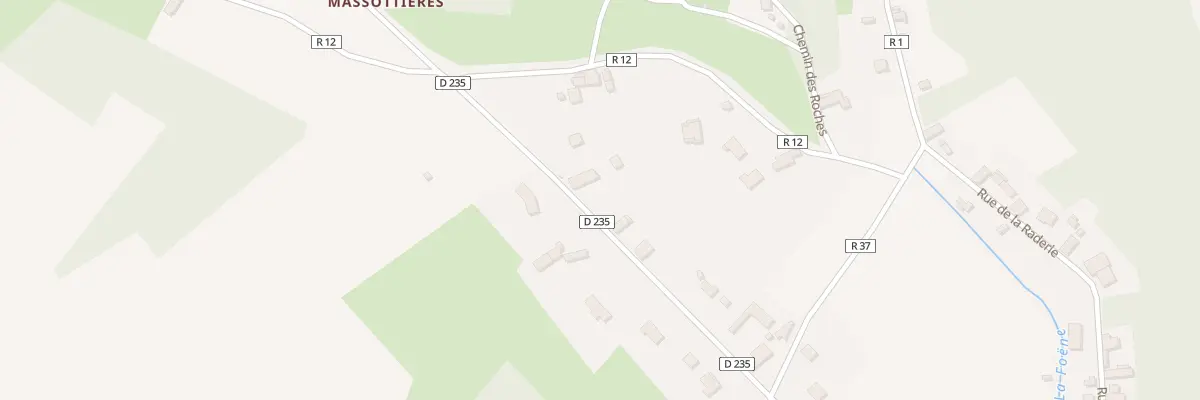 Plan du 30 Rue de la Foret De Berce à Chahaignes