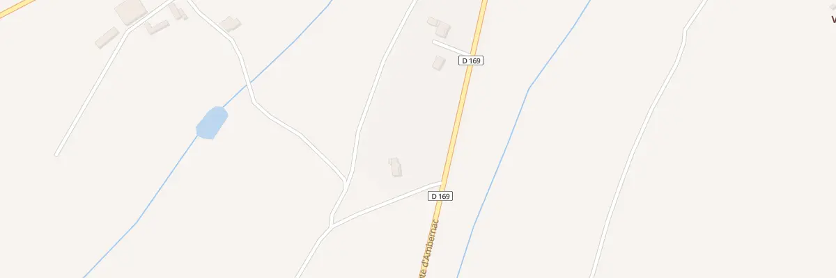 Plan du 16 Rte d’Ambernac à Alloue