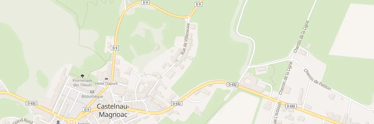 Plan du 24 Rue de Villeneuve à Castelnau-Magnoac