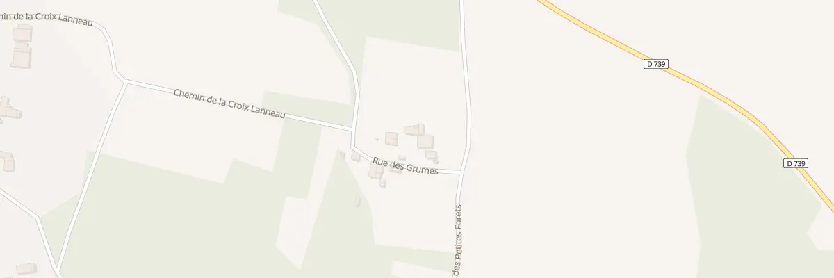 Plan du 54 Rue des Grumes à Nieuil