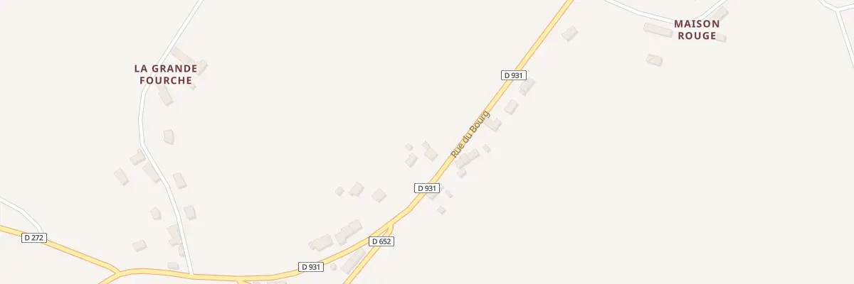 Plan du 16 Le Bourg à Parfondeval