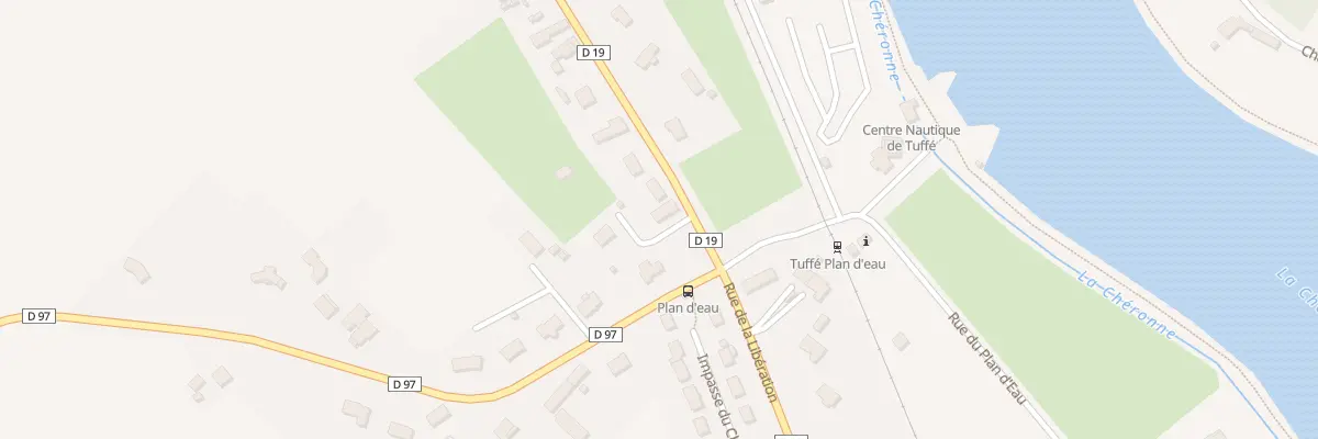 Plan du 3 Rue des Perrières à Tuffé Val de la Chéronne