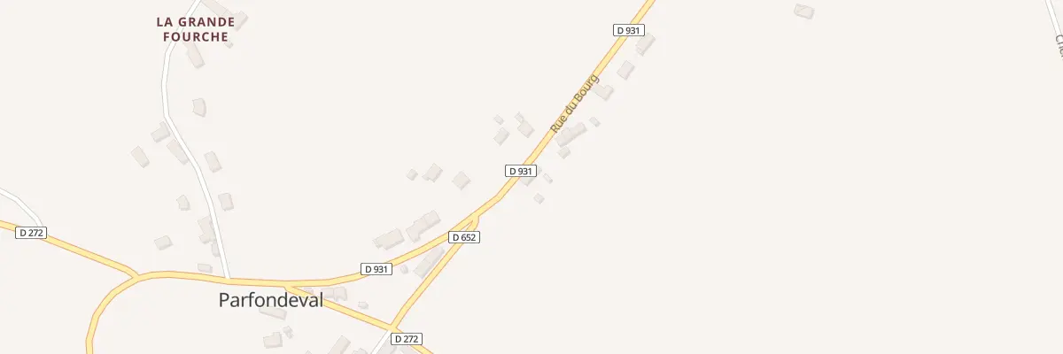 Plan du 16 Rue du Bourg à Parfondeval