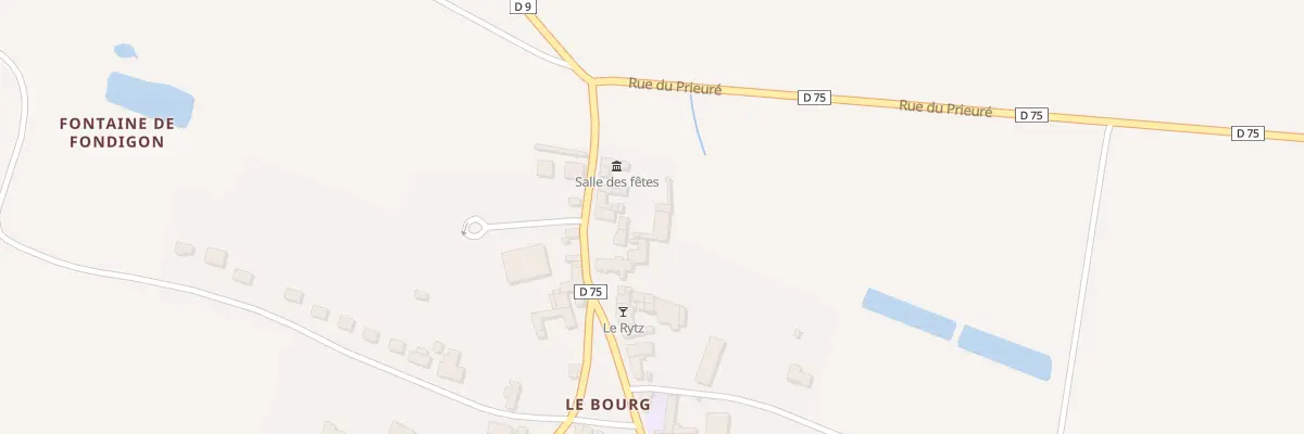 Plan du 20 Rue du Château à Usseau
