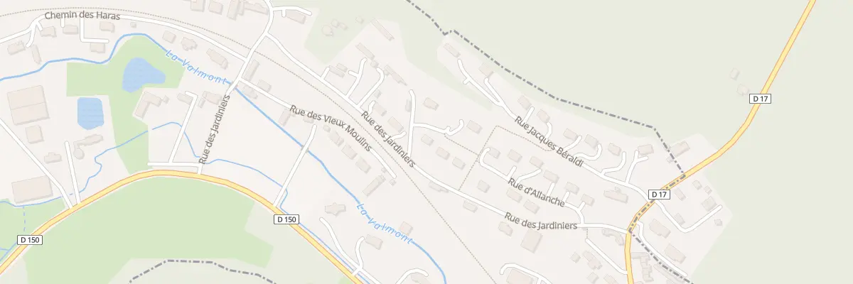 Plan du 18 Rue d’Allanche à Valmont