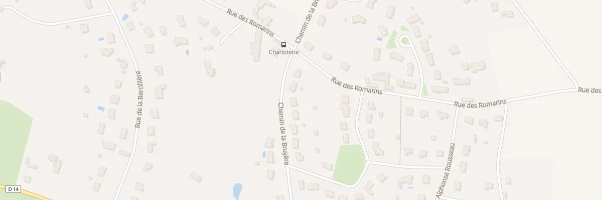 Plan du 70 Che de la Bruyère à Châtellerault