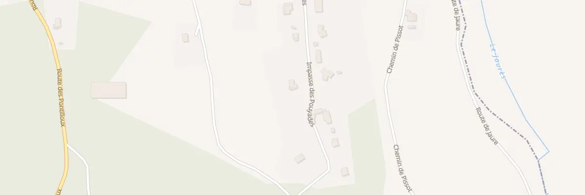 Plan du 6 Imp des Pouyades à Vallereuil