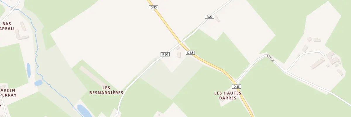 Plan du 5235 Les Besnardieres à Saint-Georges-du-Rosay
