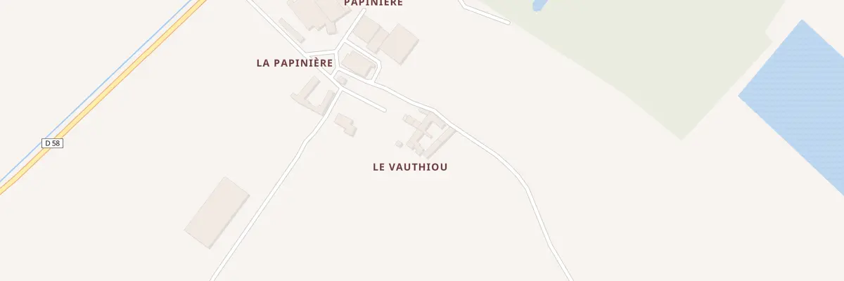 Plan du 173 Le Vauthiou à Rilly-sur-Vienne
