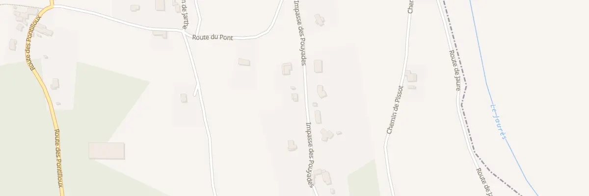 Plan du 4 Imp des Pouyades à Vallereuil