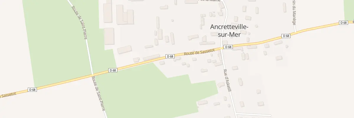 Plan du 924 Rte de Sassetot à Ancretteville-sur-Mer