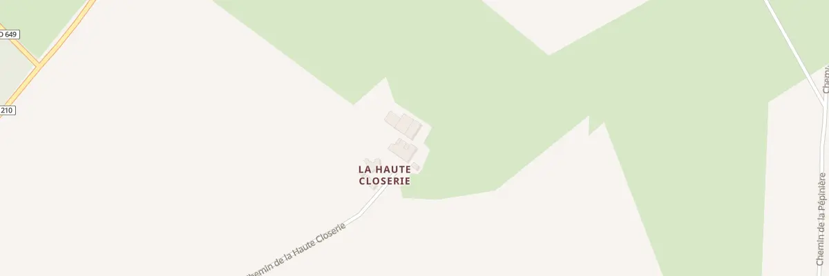 Plan du 4 Che de la Haute Closerie à Bellavilliers
