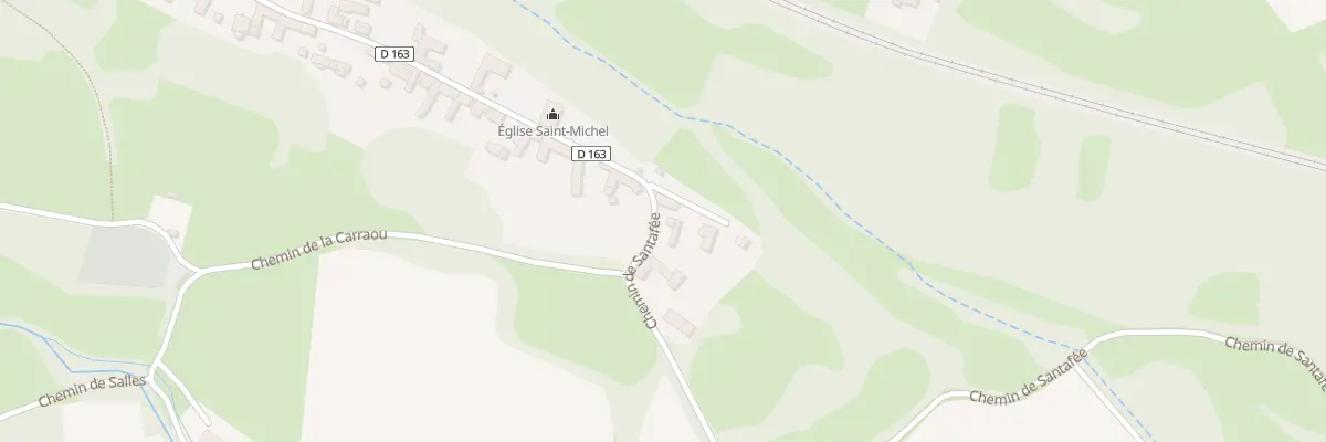 Plan du 1 Che de la Garrouette à Saint-Paul