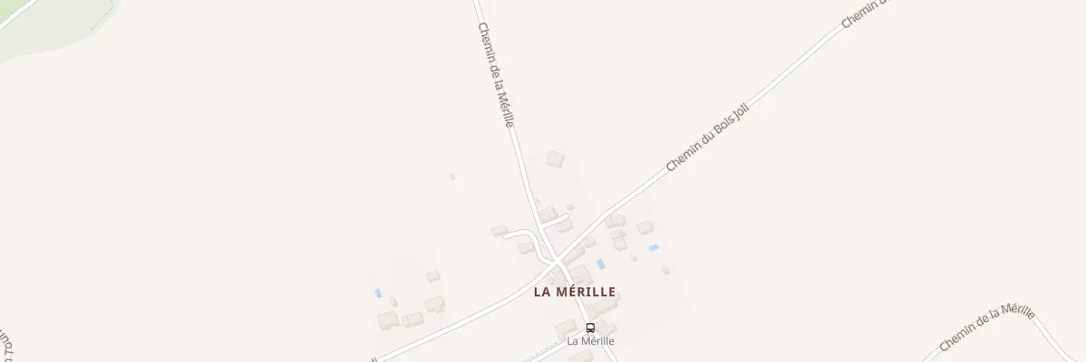 Plan du 239 La Merille à Berthenay