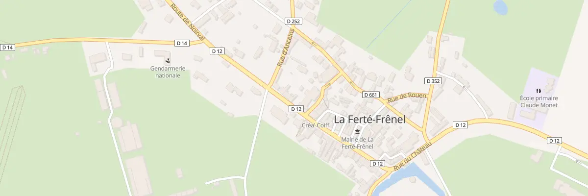 Plan du 30 Rue du Centre Bourg à La Ferté-en-Ouche