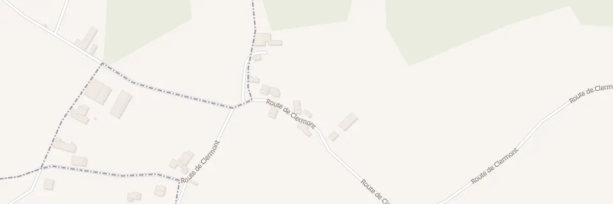 Plan du 4 Rte de Clermont à Ambernac