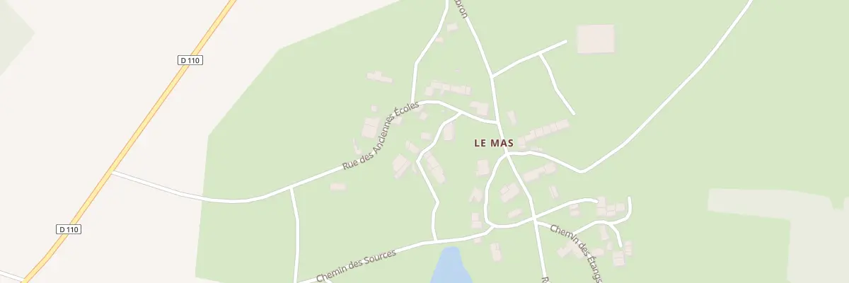 Plan du 2 Imp du Lavoir à Mazerolles
