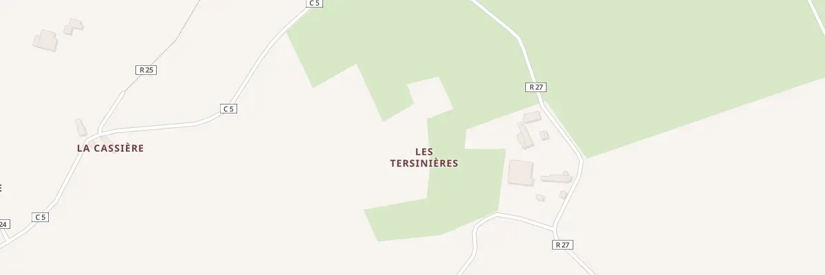 Plan du 5151 Les Tersinieres à Villaines-sous-Lucé