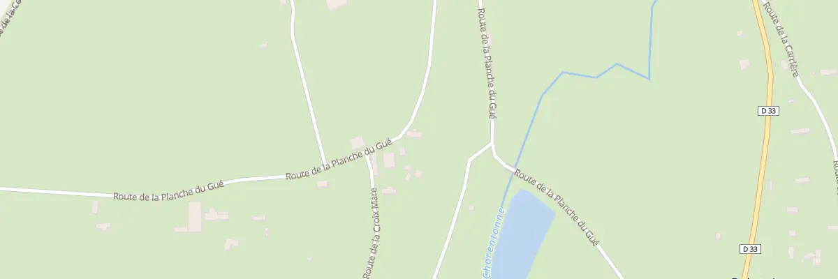 Plan du 835 Rte de la Planche du Gue à Saint-Agnan-de-Cernières