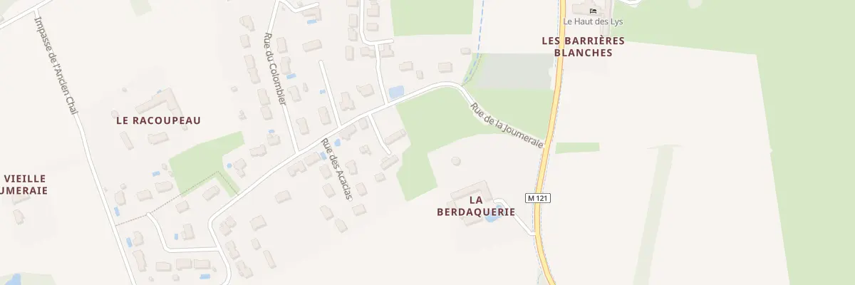 Plan du 5 Rue de la Joumeraie à Villandry