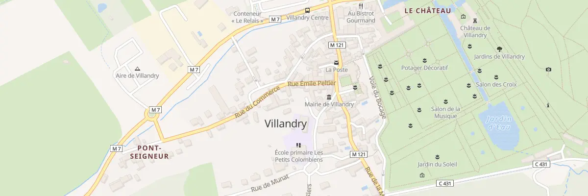 Plan du 5 Rue Émile Peltier à Villandry