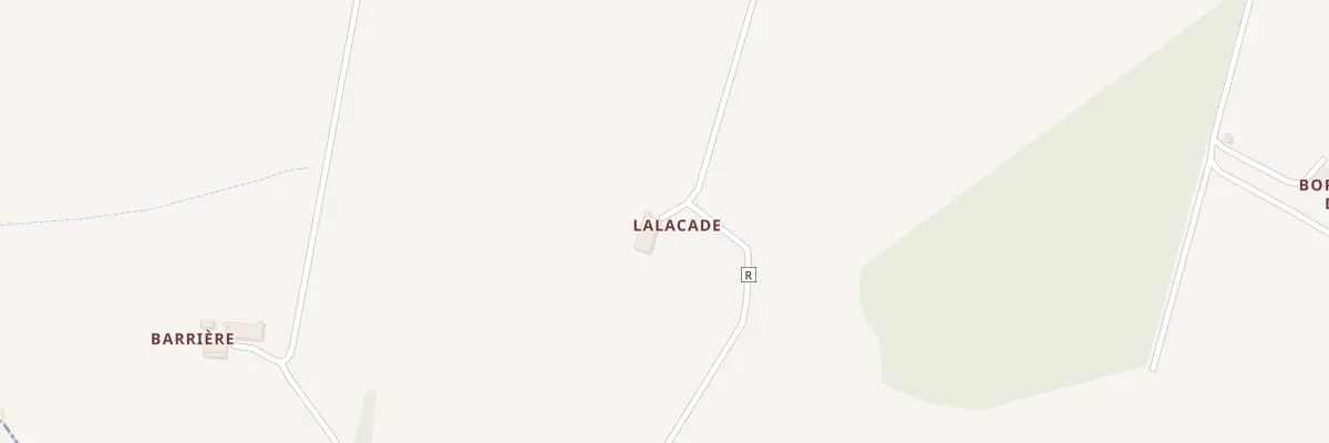 Plan du 1161 Rte du Nomdieu à Laplume