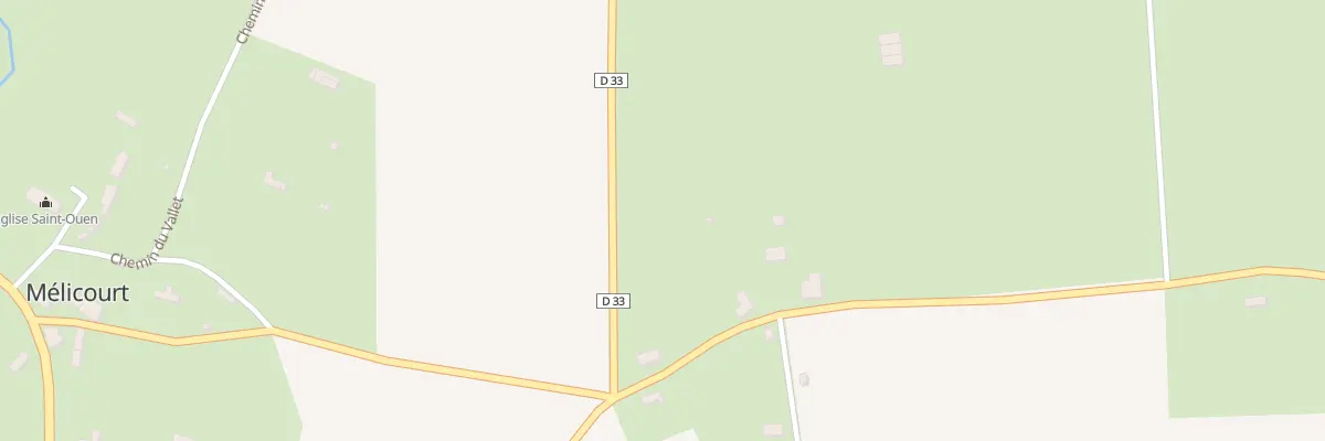 Plan du 139 Rte de la Fosse Poulain à Mélicourt
