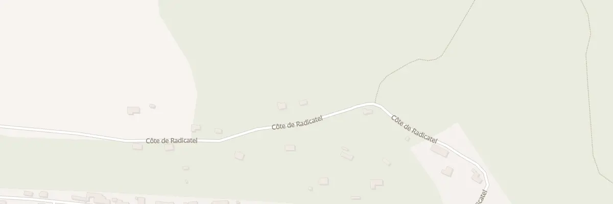 Plan du 2783 Côte de Radicatel à Saint-Jean-de-Folleville